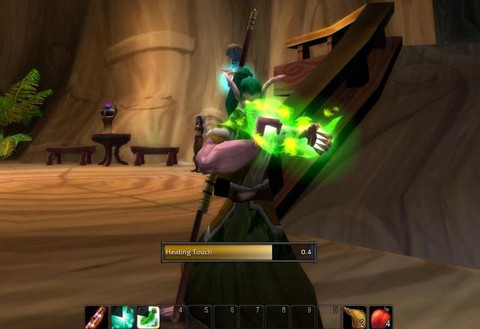 魔兽世界施法条怎么移动