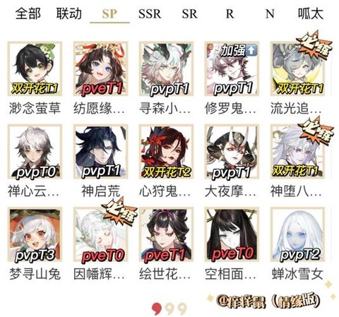 阴阳师sp山风超鬼王潜能怎么点