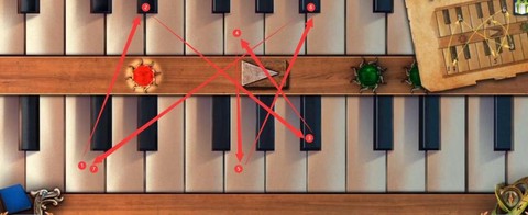 密室逃脱钢琴怎么弹